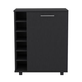 Bar Cart Cisco, Living Room, Black