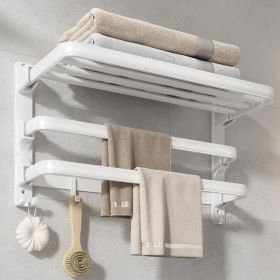 Towel Racks for Bathroom (Color: White)