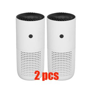 Car Air Purifier, Portable Ionic Air Purifiers,USB Power Supply,Remove Smoke Dust ,Removes Dust Pet Odors Pollen (QTY: 2 PCS)